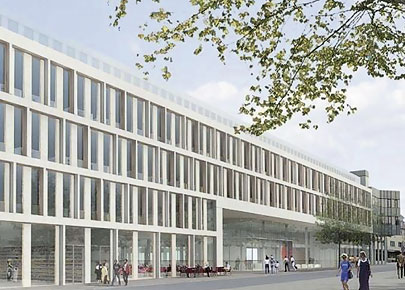 Fassade Kreissparkasse Bblingen