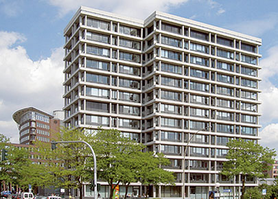 Fassade Spiegelinsel Brandstwiete 19